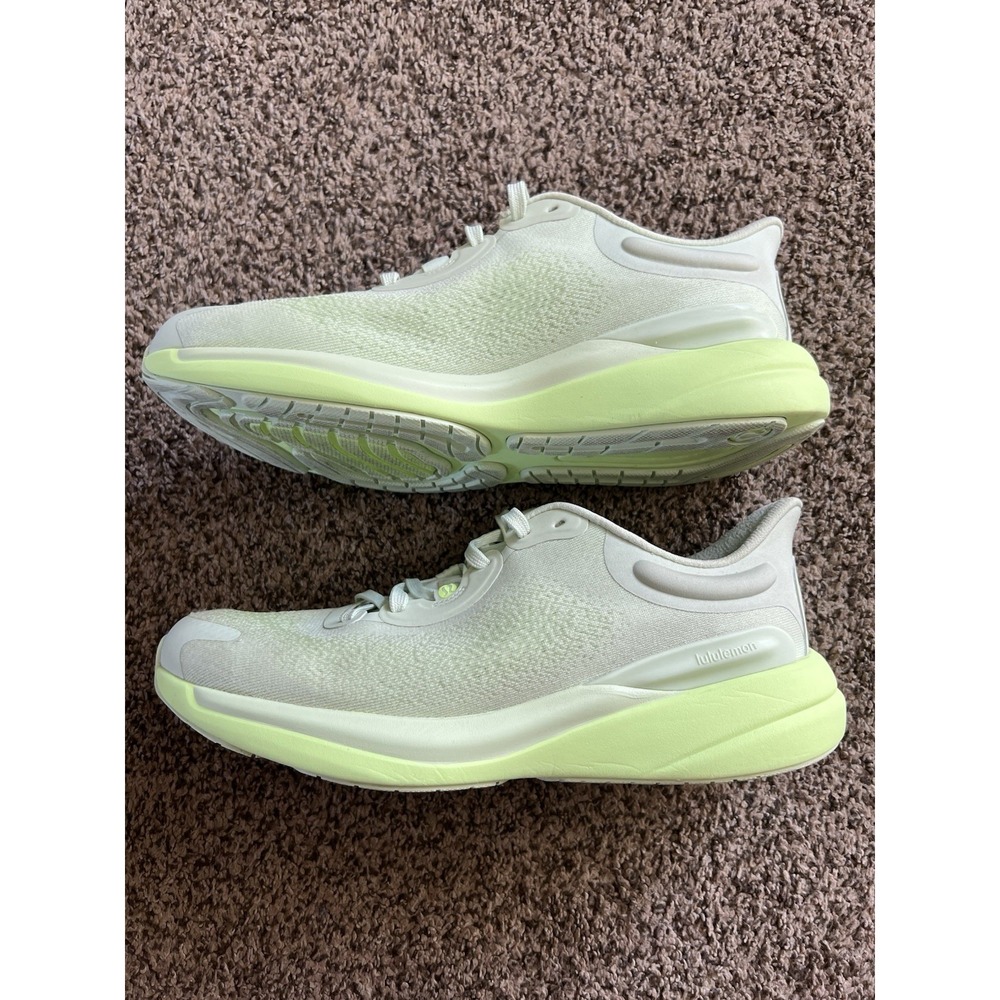 Lululemon Chargefeel 2 Low Size 9.5 Women's Workout Shoe Mesh Lace Up Lime Green